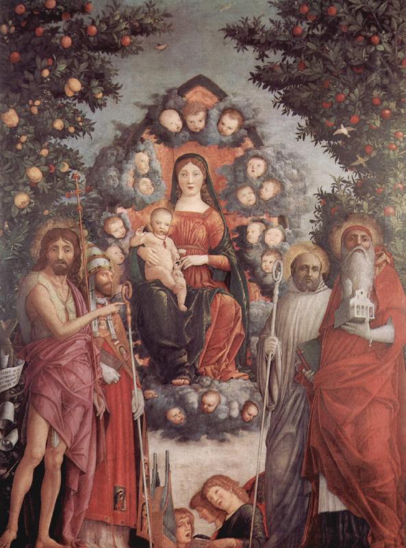 Andrea Mantegna Trivulzio Madonna oil painting image